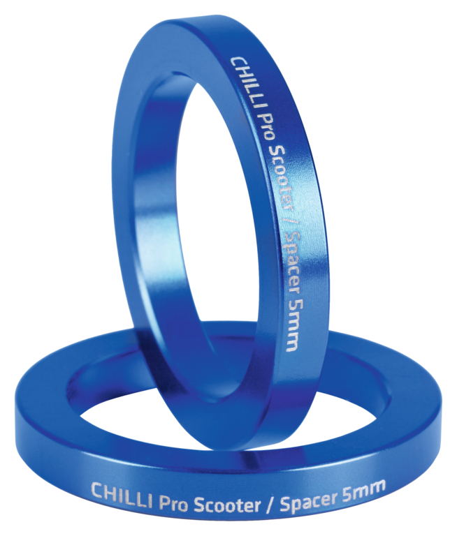 Chilli Spacer 5mm Blue